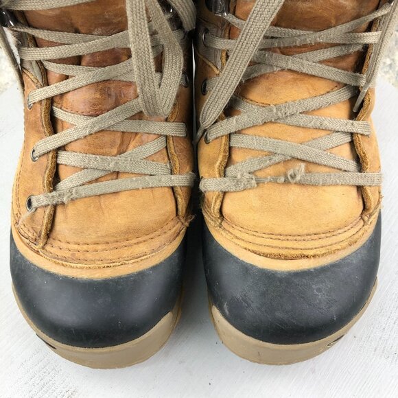 Burton Men\'s Size 8 Brown Leather Blend Closed Toe Lace-Up Snowboarding Boots main image 11